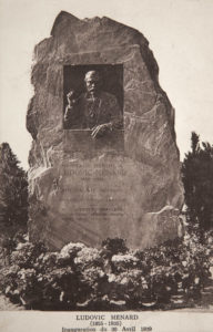stèle Ludovic Ménard
