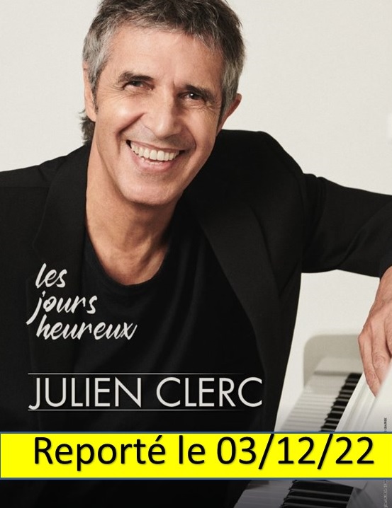 Image de l'évènement Julien Clerc en concert à l’Arena Loire Trélazé