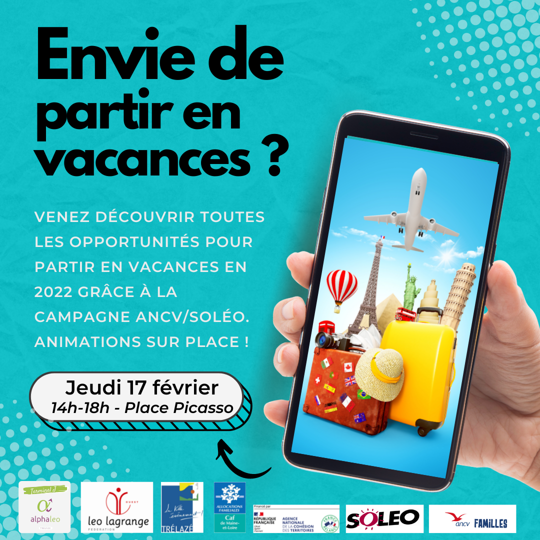 Image de l'évènement Envie de partir en vacances ?