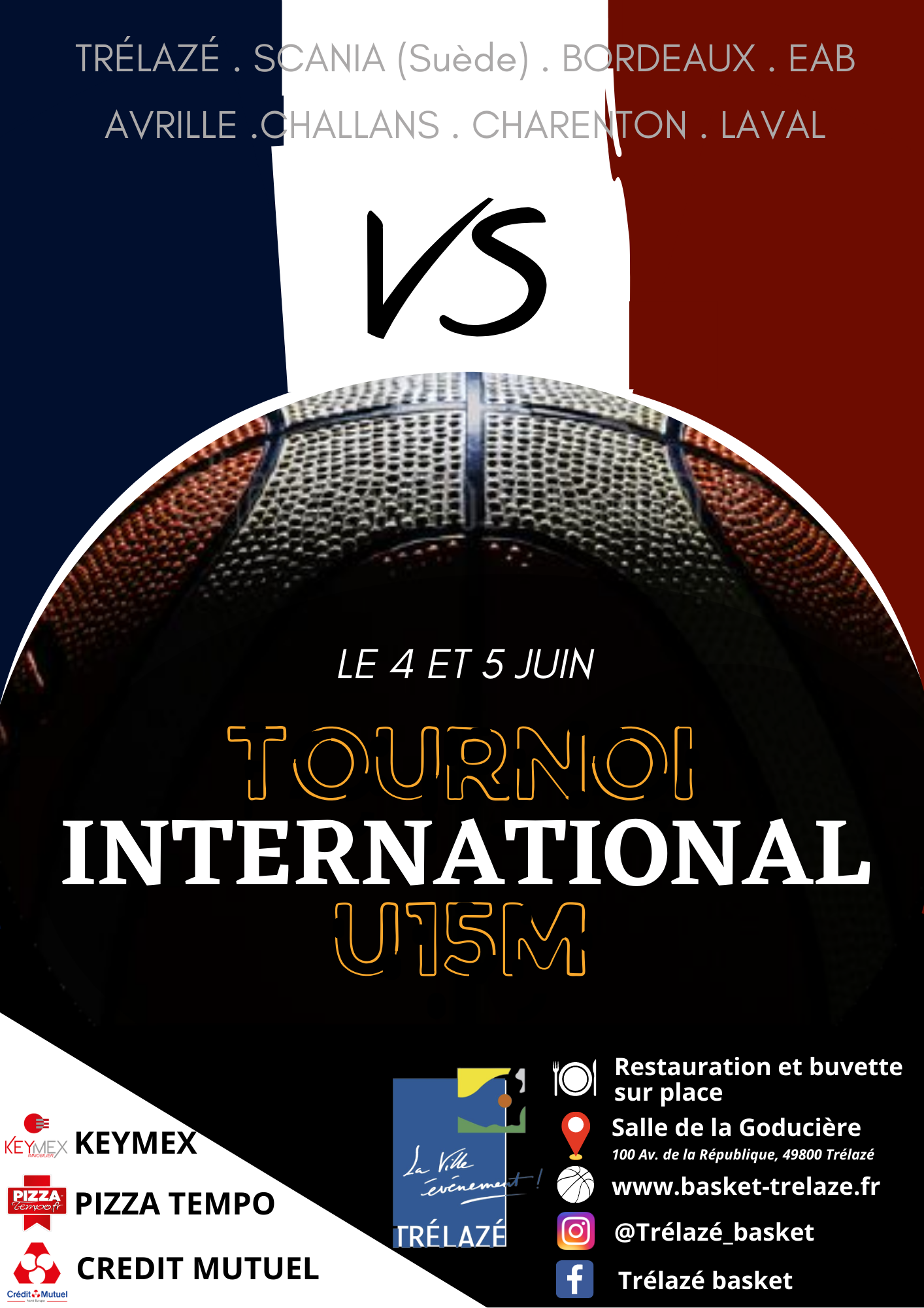 Image de l'évènement Tournoi international U15M