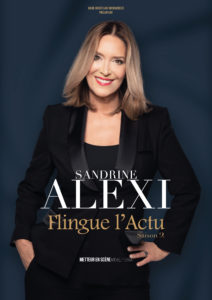 Image de l'article Sandrine Alexi « Flingue l’actu » – Humour