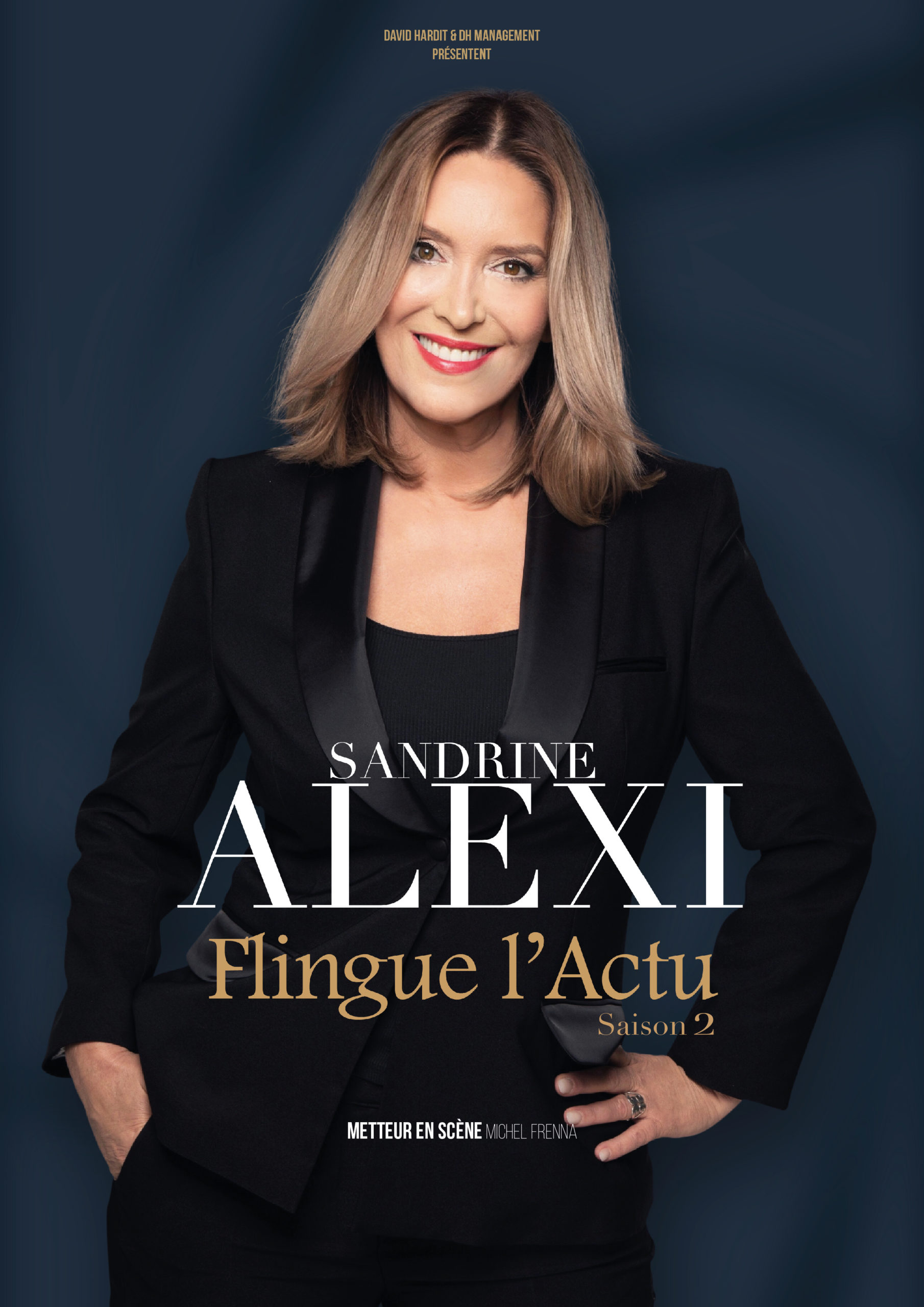 Image de l'évènement Sandrine Alexi « Flingue l’actu » – Humour