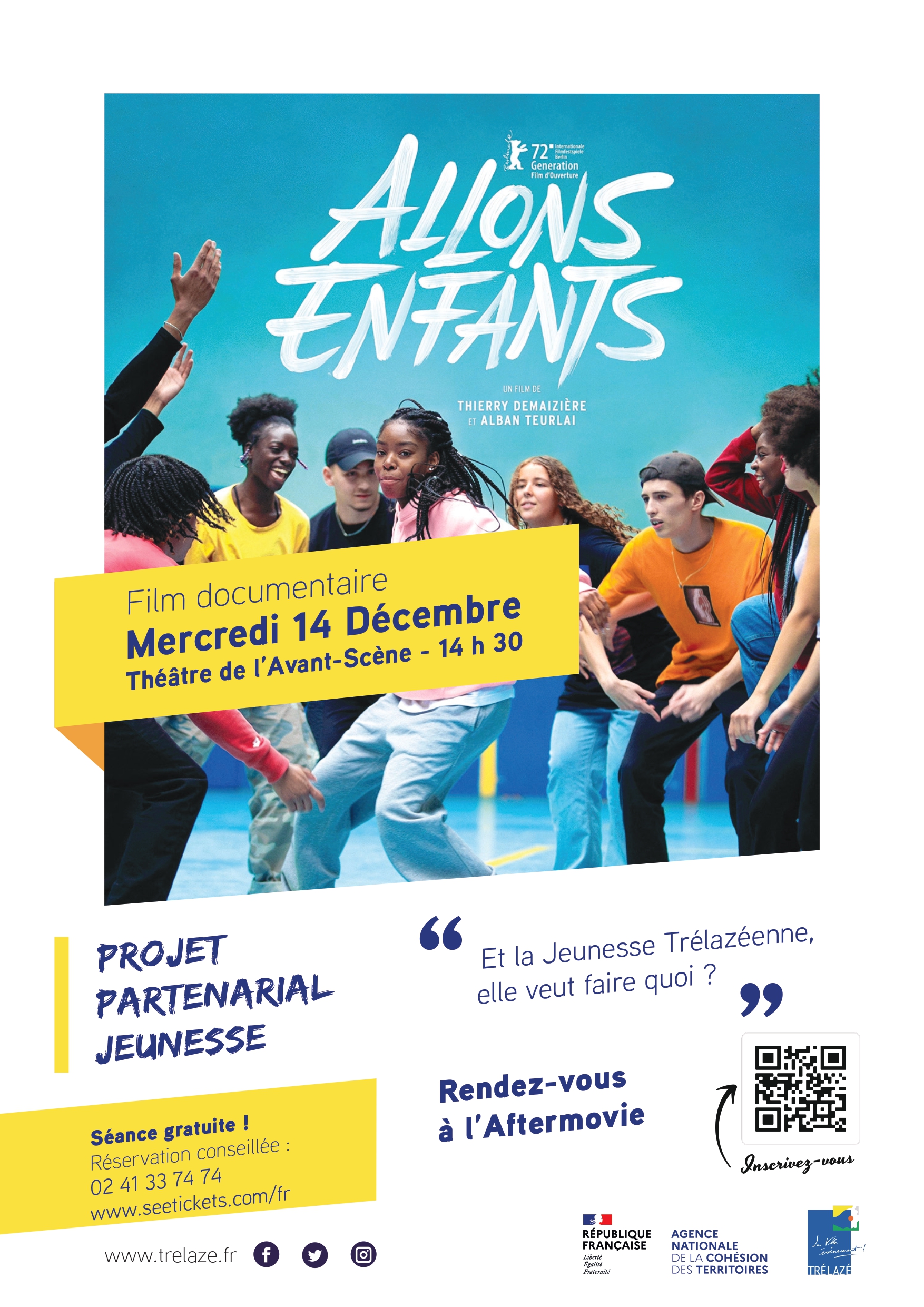 Image de l'évènement Diffusion du film « Allons enfants » // COMPLET