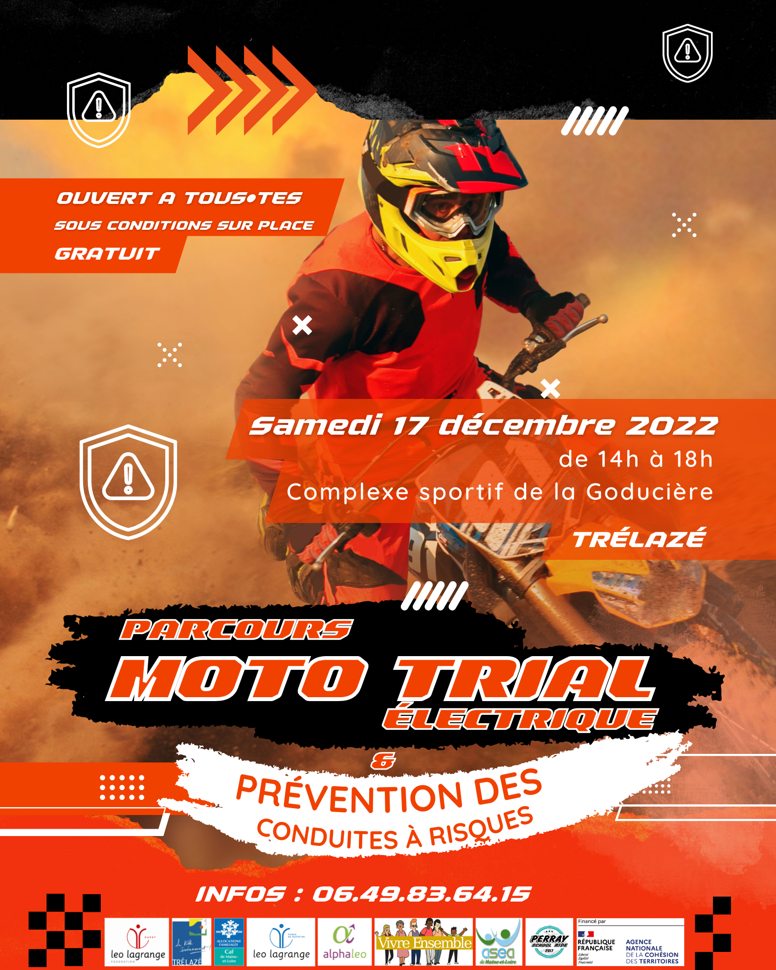 Image de l'évènement Parcours moto trial électrique