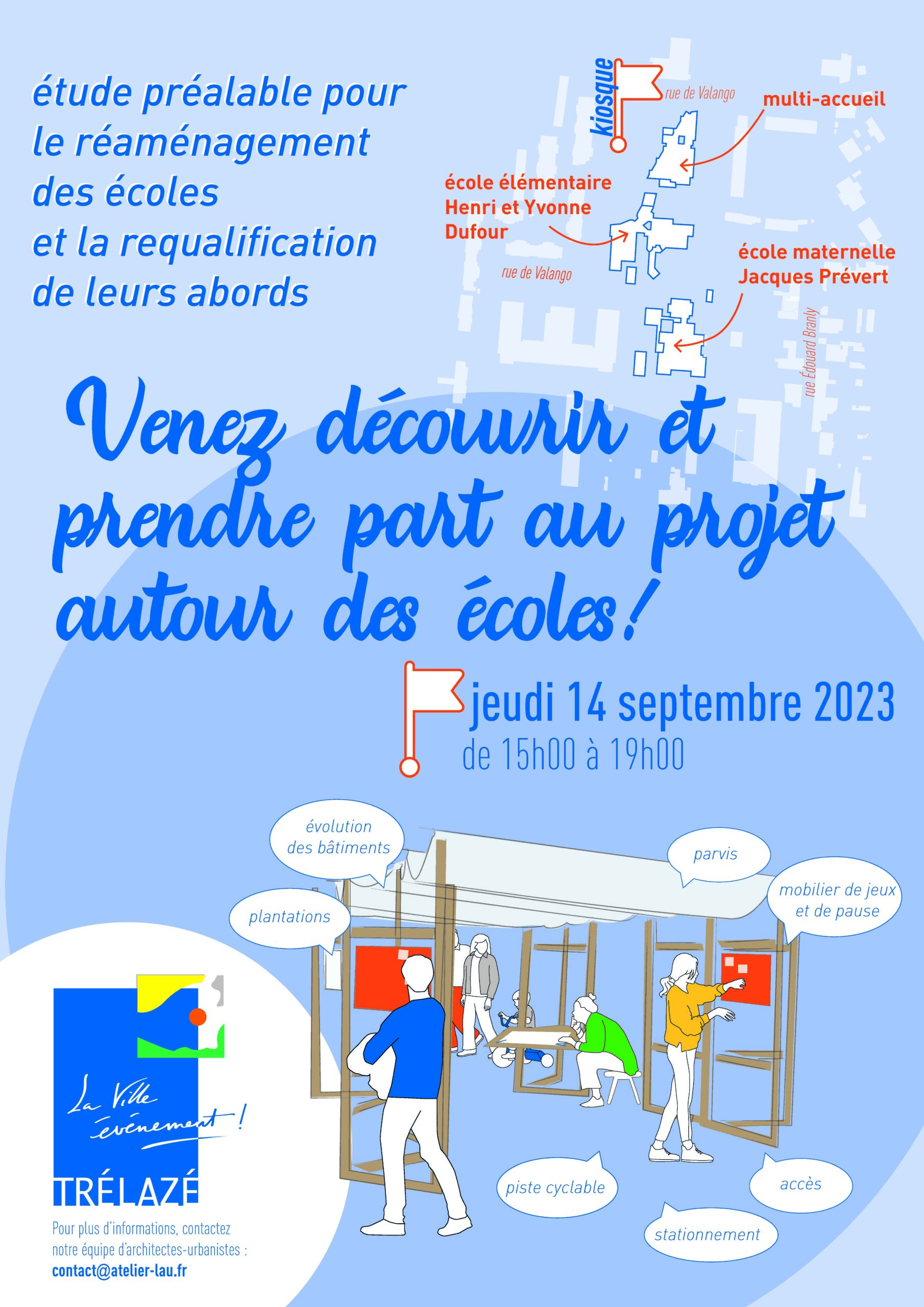 Image de l'évènement Venez prendre part au projet autour des écoles Prévert et Dufour