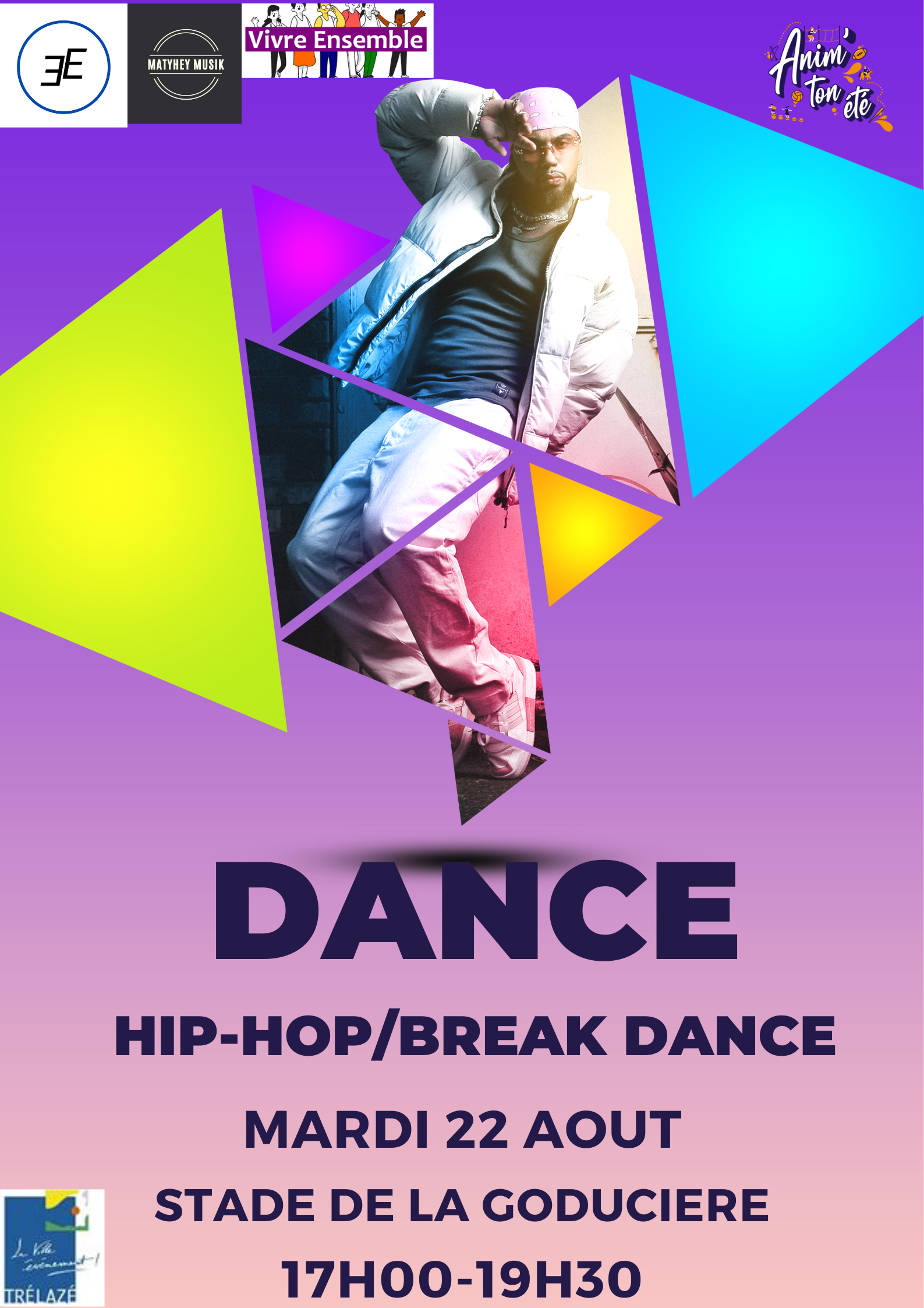 Image de l'évènement ANIM TON ETE – Dance Hip-Hop