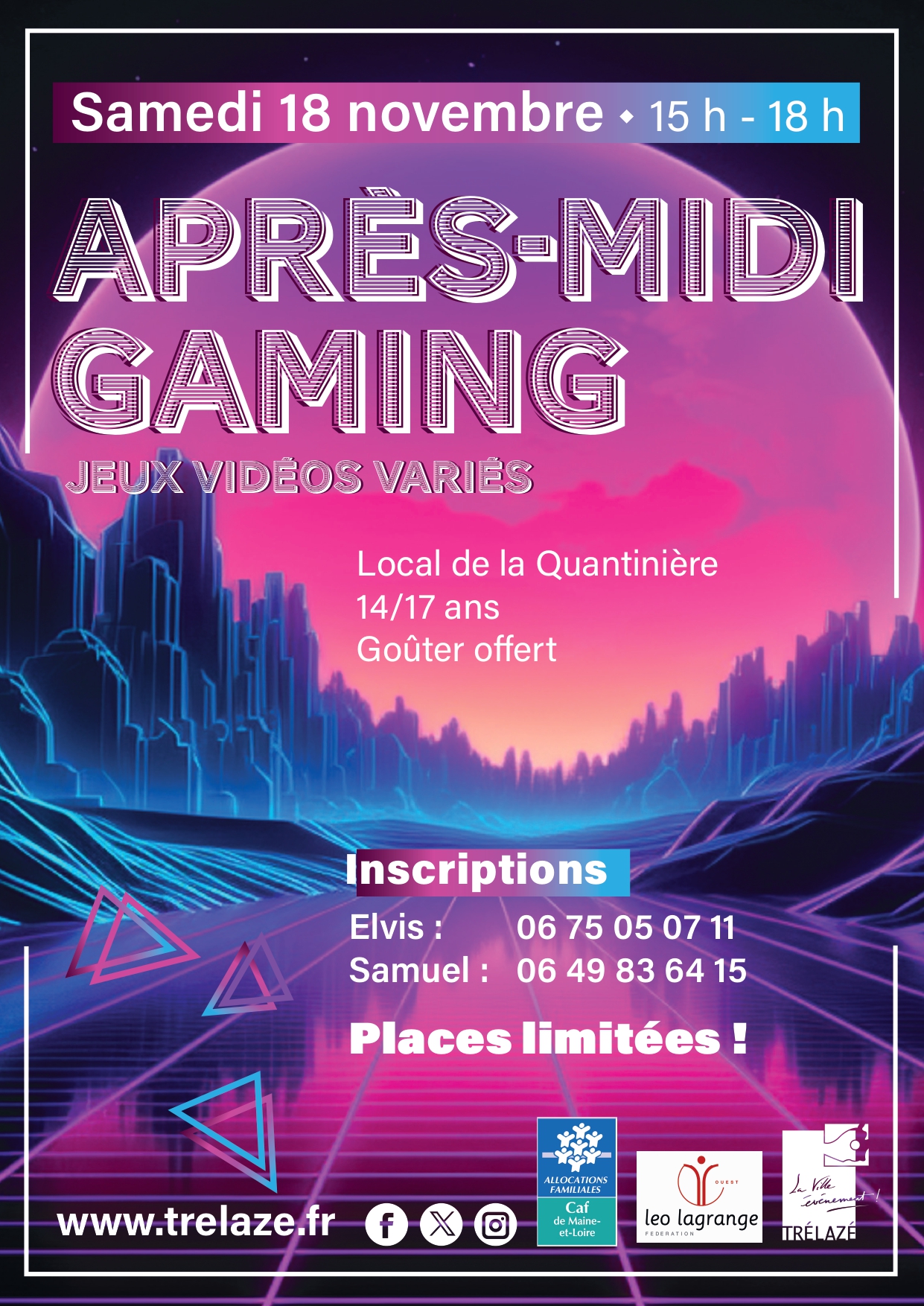 Image de l'évènement Jeunesse – Après-midi Gaming