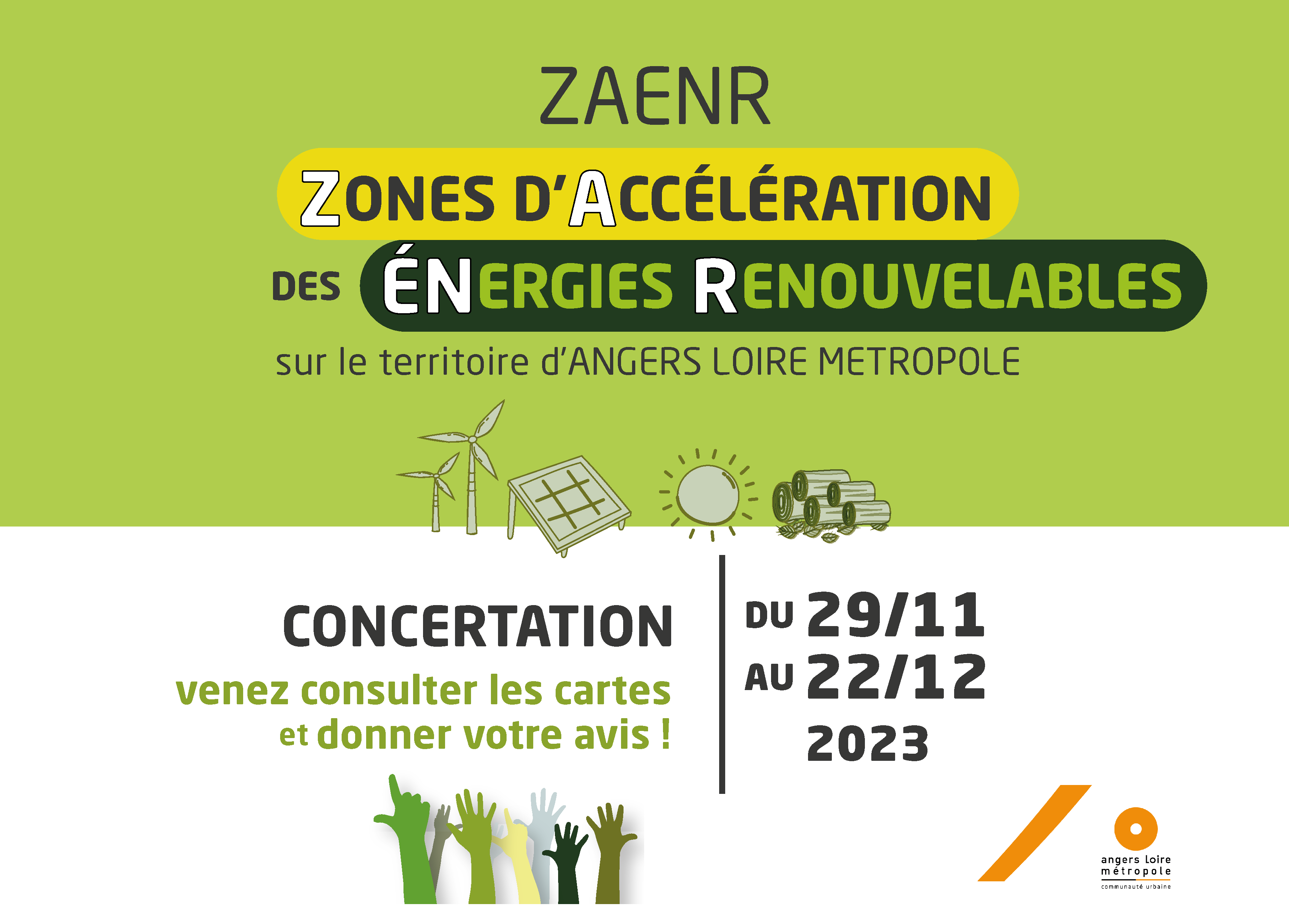 Image de l'article Concertation sur les zones d’accélération des énergies renouvelables sur l’agglomération