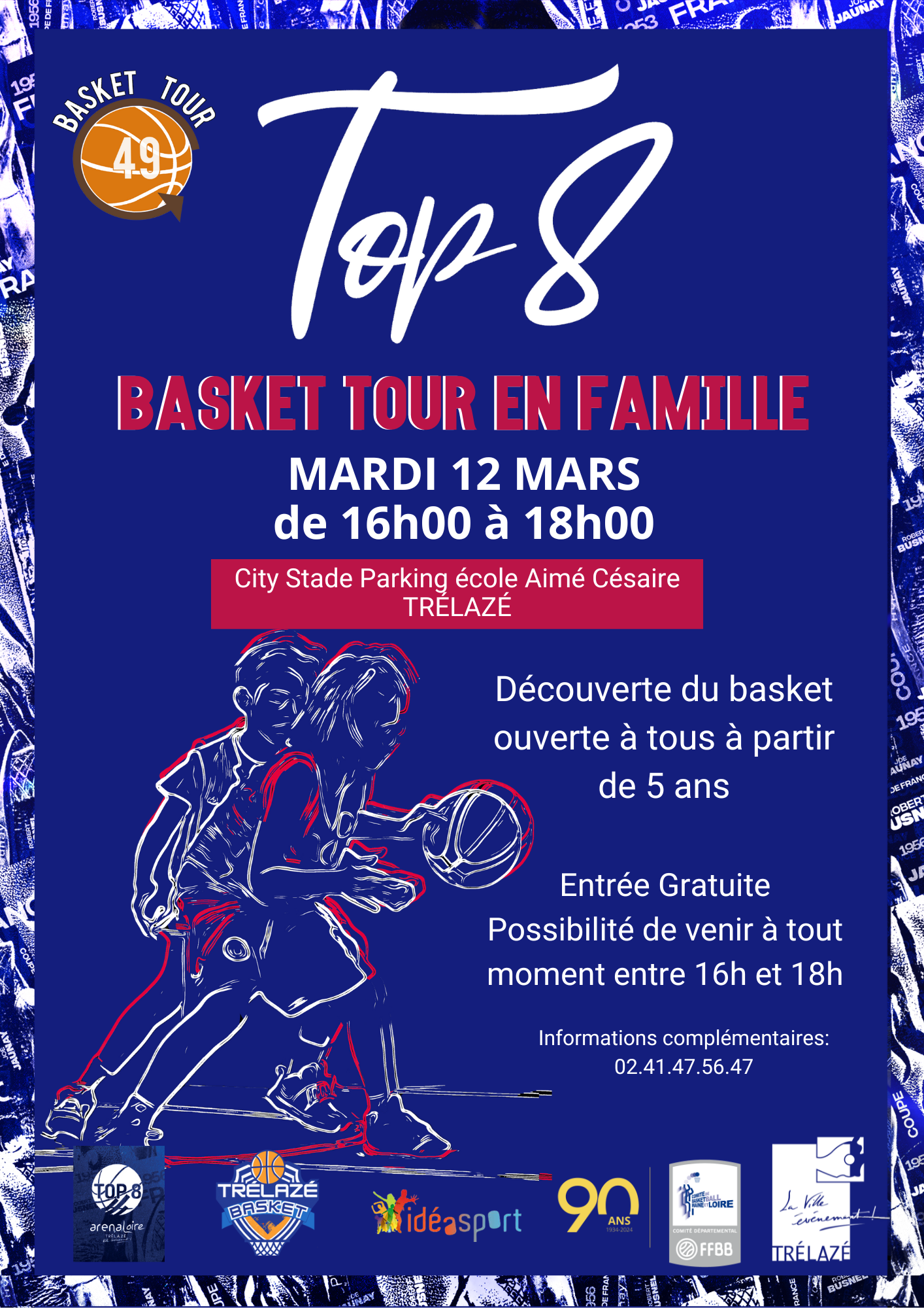 Image de l'évènement Basket Tour en famille