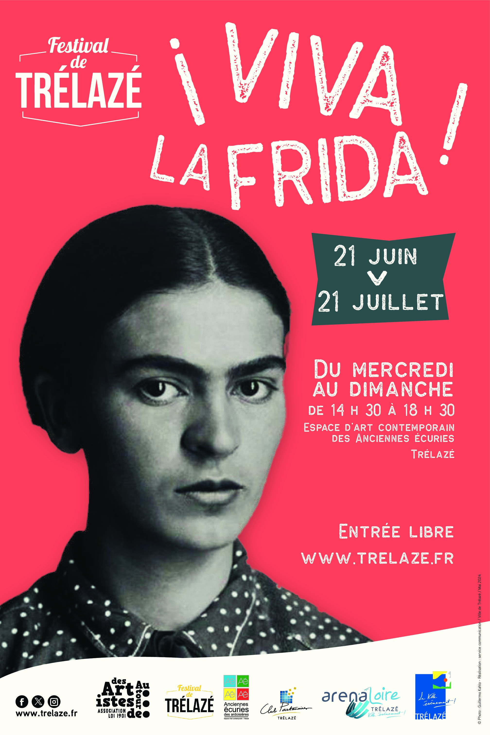 Image de l'évènement ¡ VIVA LA FRIDA ! Exposition estivale