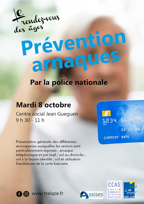 Image de l'évènement Le rendez-vous des âges | Prévention arnaques