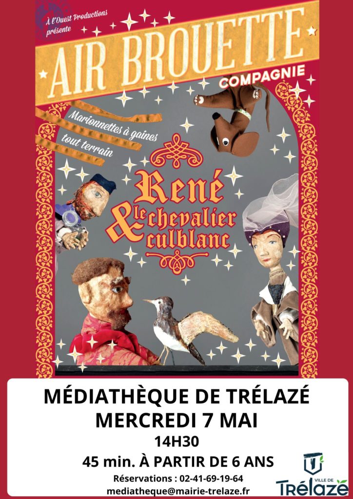 Image de l'article Spectacle de marionnettes : « René et le chevalier Culblanc »