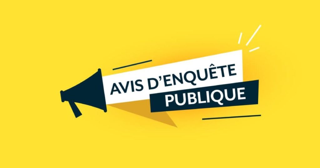 Image de l'article Avis d’enquête publique