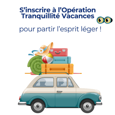 Photo de l'article Opération Tranquillité Vacances !