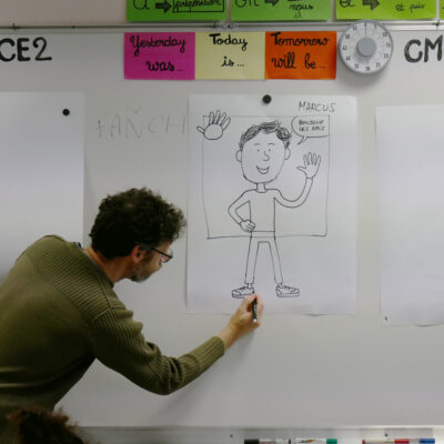 Photo de l'article Des rencontres dans les écoles avec l’auteur de BD Fañch Juteau