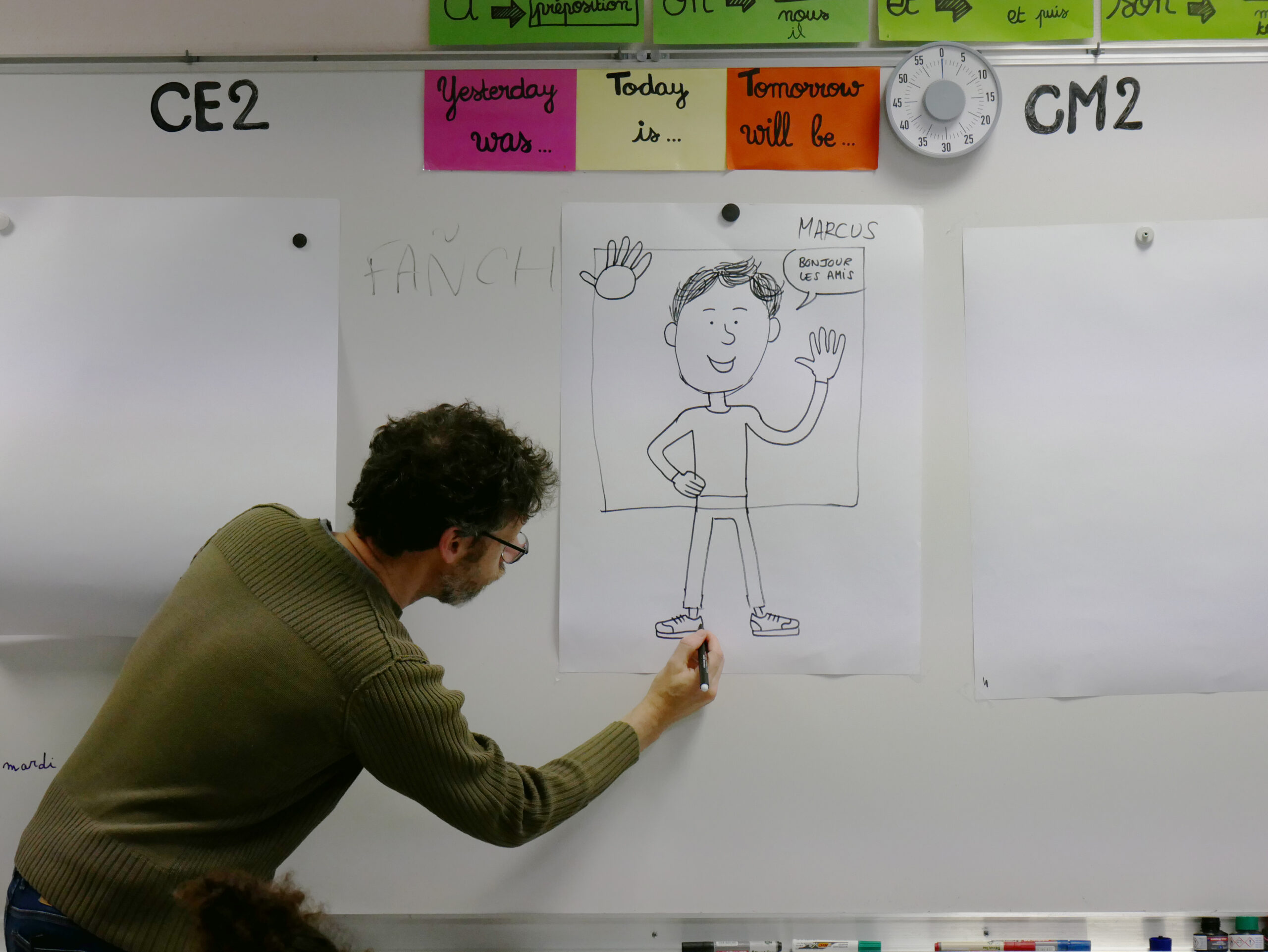 Image de l'article Des rencontres dans les écoles avec l’auteur de BD Fañch Juteau