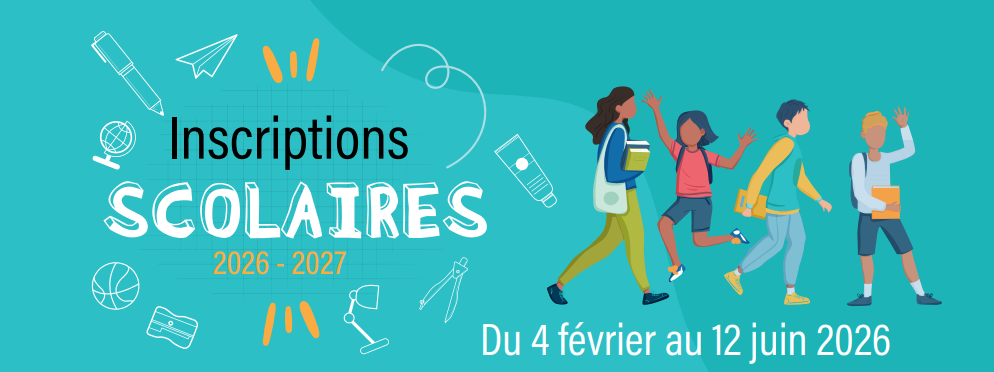 Image de l'article Inscriptions scolaires 2026/2027 du 4 février au 12 juin