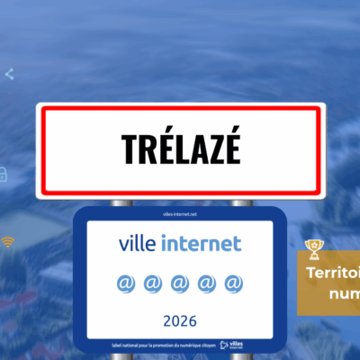 Photo de l'article Label Villes internet : Trélazé de nouveau distinguée