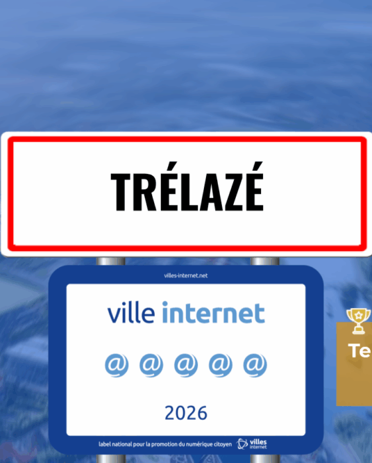 Image de l'article Label Villes internet : Trélazé de nouveau distinguée