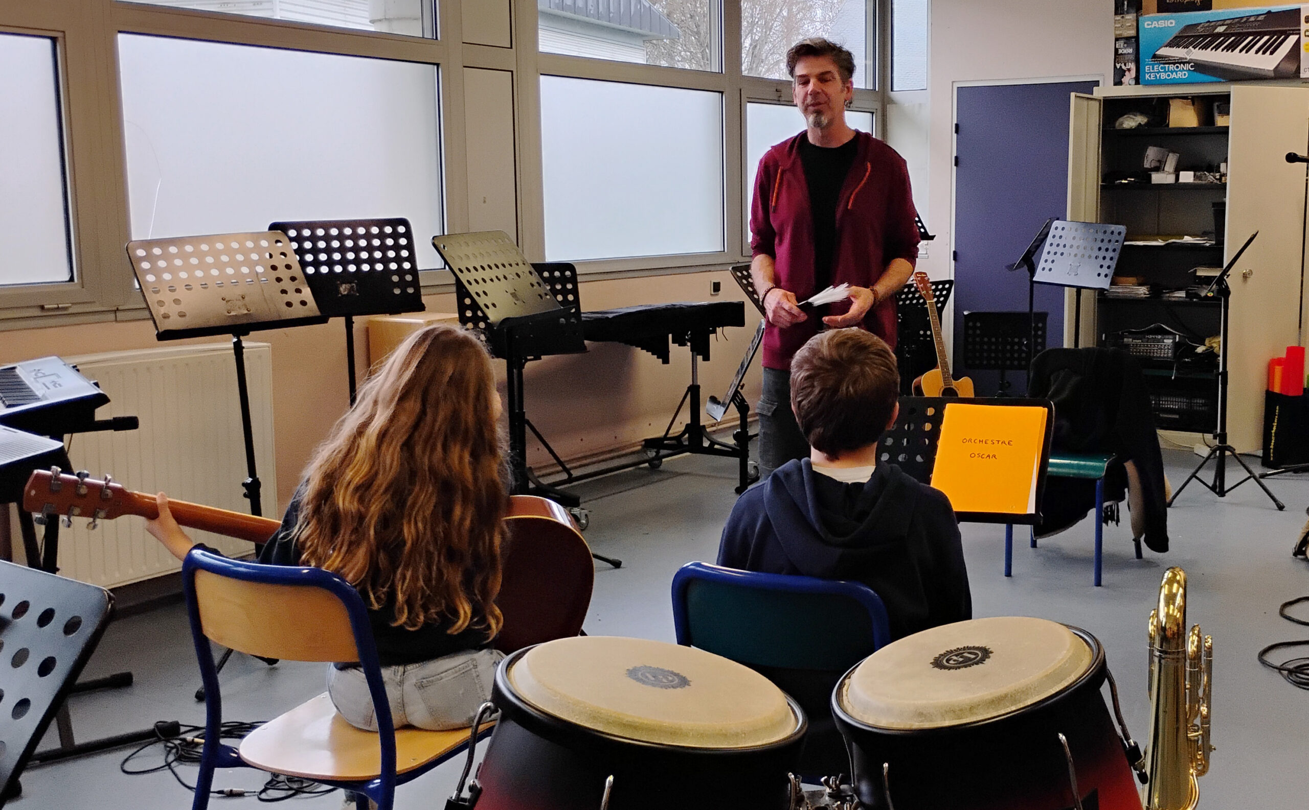 Image de l'article La classe orchestre se prépare à la scène