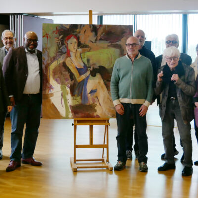 Photo de l'article L&rsquo;œuvre d&rsquo;un artiste trélazéen entre dans la collection de la ville