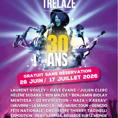 Photo de l'article Festival de Trélazé : la programmation de la 30e édition dévoilée !
