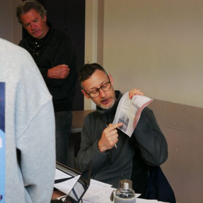 Photo de l'article Fañch Juteau au collège Jean Rostand
