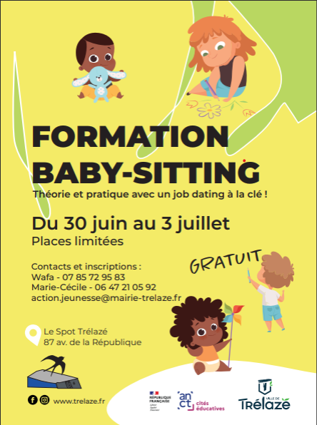 Image de l'article Formation Baby-Sitting au Spot