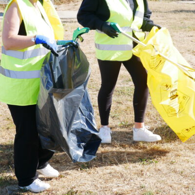 Photo de l'article Collecte de déchets à la Quantinière