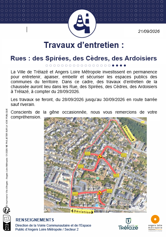 Image de l'article Info travaux !