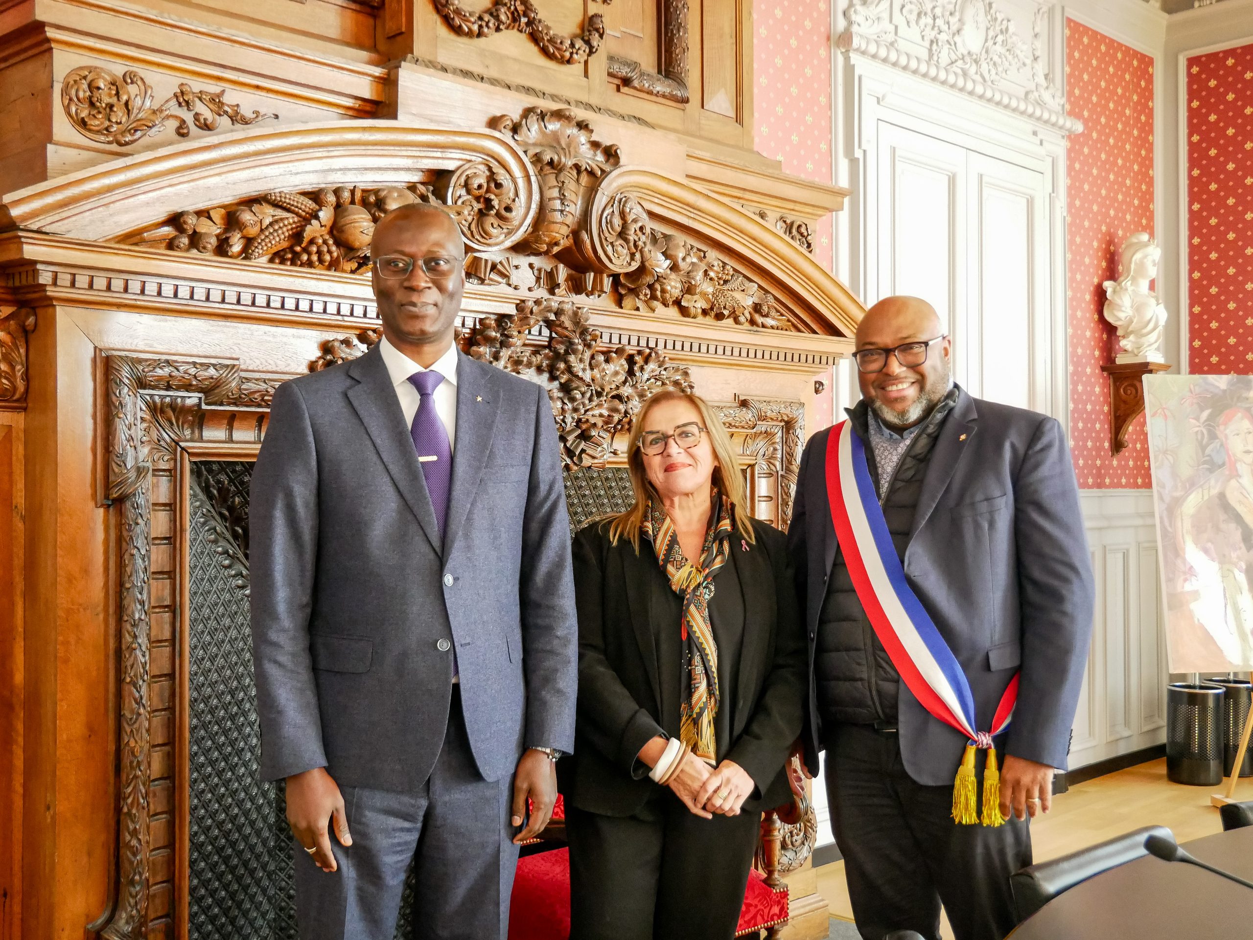 Image de l'article L&rsquo;ambassadeur de Sénégal en visite à Trélazé