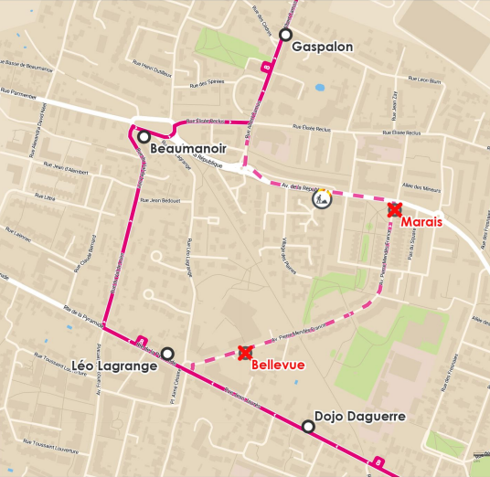 Image de l'article Info trafic : Ligne 8 du 26 au 30 octobre