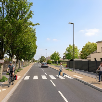 Photo de l'article Un nouvel aménagement va voir le jour dans le bourg de Trélazé !